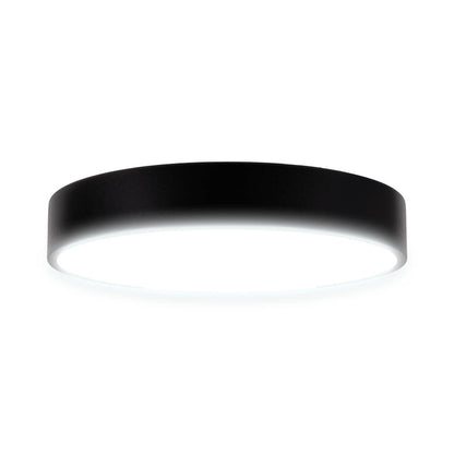 Plafoniera Flux LED 38W negru Erste aprinsă - 3610 lumeni lumină puternică uniformă living open space