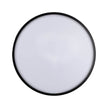 Detaliu ramă neagră mat profil slim plafoniera Flux LED 38W Erste - design arhitectural curat
