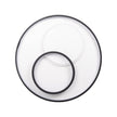 Plafoniera Isis LED 65W negru Erste aprinsă - flux luminos puternic uniform living dormitor spațios
