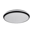 Plafoniera Toht LED 70W negru Erste aprinsă - flux luminos puternic uniform living birou hol