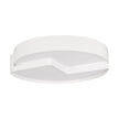 Detaliu finisaj alb mat plafoniera Gerd LED 48W Erste - design curat discret tavan modern