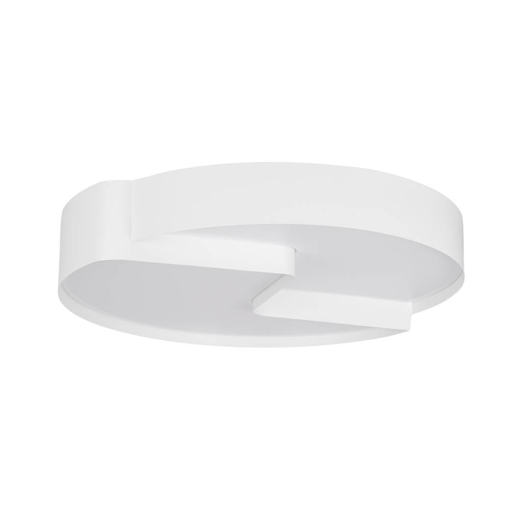 Detaliu LED integrat 48W difuzor plafoniera Gerd Erste alb - lumină uniformă fără umbre eficientă