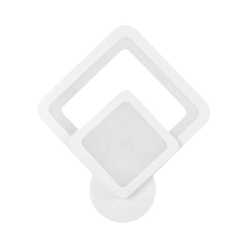 Aplica LED Odin 25W Erste alb metal acrilic CCT reglabil iluminat interior - vedere frontala

