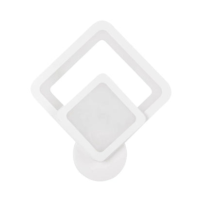 Aplica LED Odin 25W Erste alb metal acrilic CCT reglabil iluminat interior - vedere frontala
