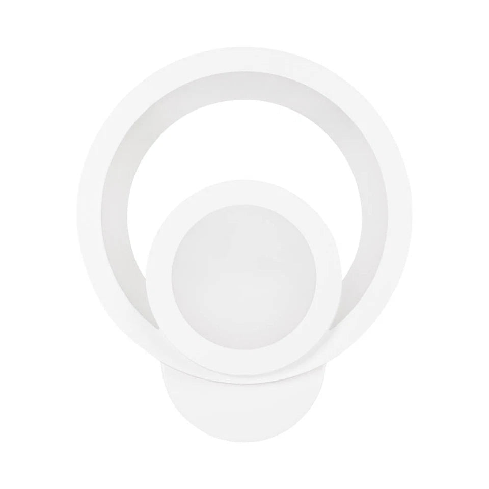 Aplica LED Skadi 25W Erste alb metal acrilic CCT reglabil iluminat interior - vedere frontala
