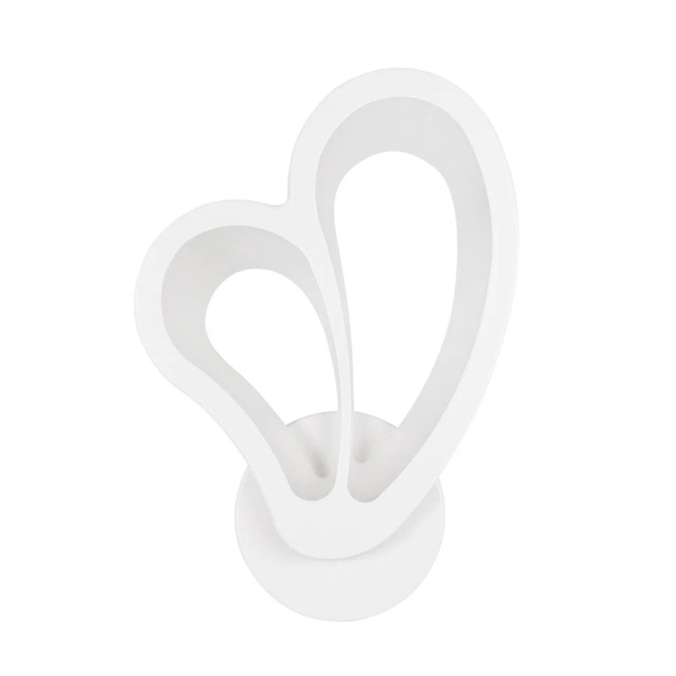 Aplica LED Loki 16W Erste alb metal acrilic CCT reglabil iluminat interior - vedere frontala
