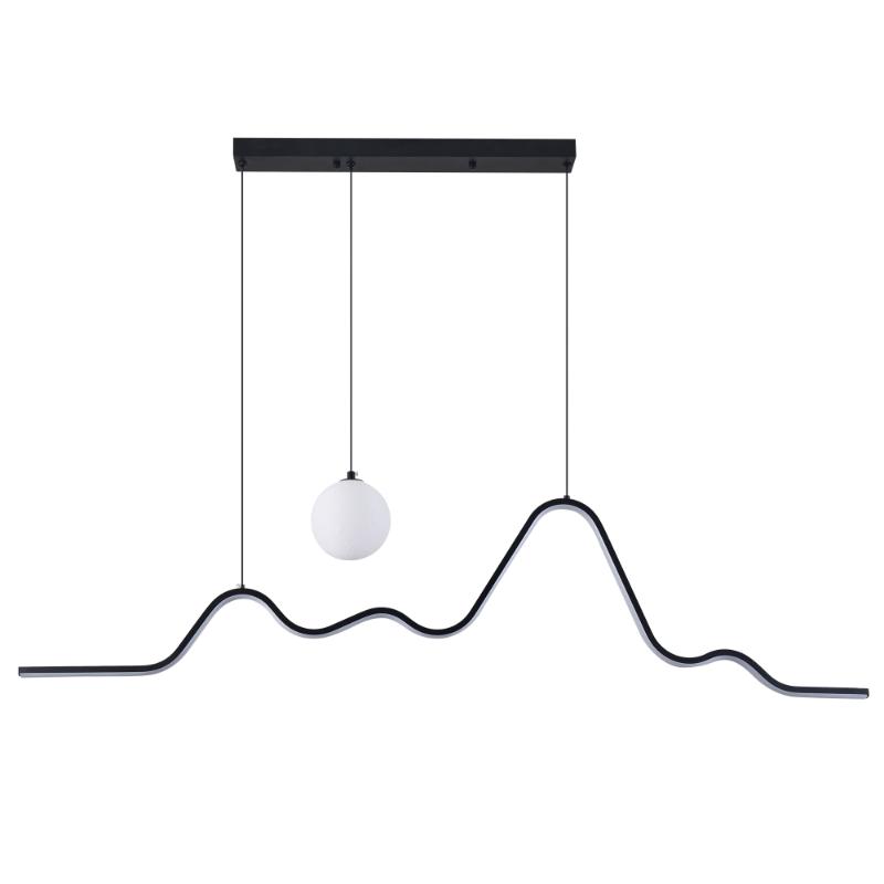 Pendul Hades LED 26W IP20, negru, Erste