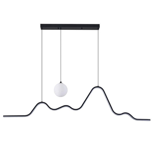 Pendul Hades LED 26W IP20, negru, Erste