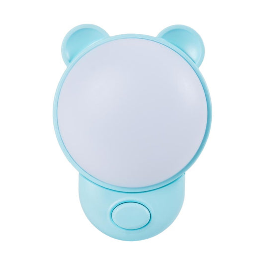 Lampa veghe Blue Erste - lumina albastra relaxanta aprinsa noaptea in dormitor copii