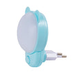 Lampa de veghe Blue LED 1.2W albastra Erste - vedere frontala in priza


