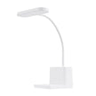 Lampa de birou Mishe LED 3W Erste - vedere frontala design ultra-compact minimalist alb
