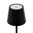 Veioza LED Hold Erste 5W neagra compacta - iluminat ambient elegant noptiera
