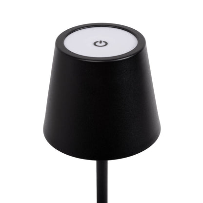 Veioza LED Hold Erste 5W neagra compacta - iluminat ambient elegant noptiera
