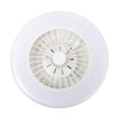 Plafoniera Breezy 48W+15W aprinsă și ventilator activ - răcire și iluminat CCT simultan