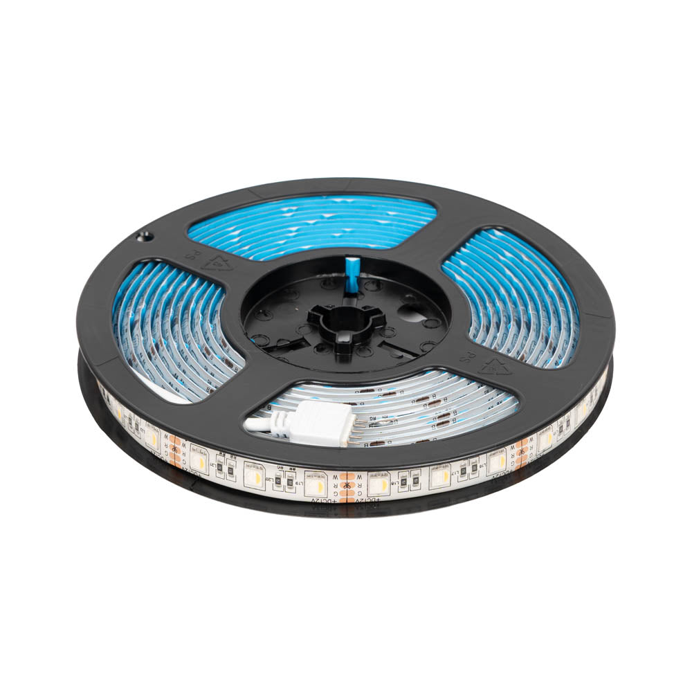 Kit Banda LED RGB+WW Homelight 5m - detaliu lumina multicolor

