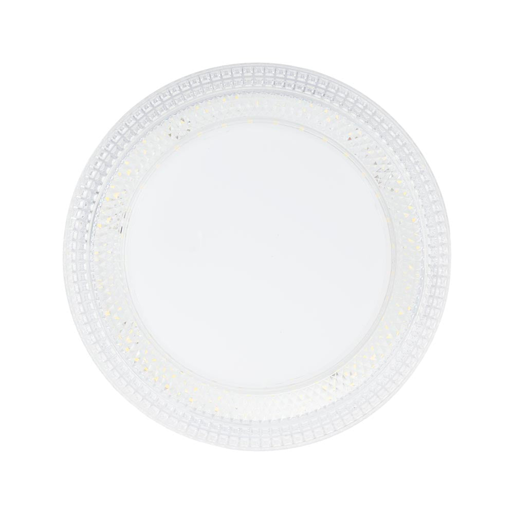 Detaliu design circular alb mat aplică LED HL-A1 Homelight 23W 3150lm 18cm