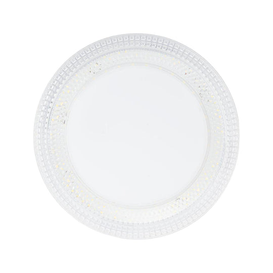 Detaliu design circular alb mat aplică LED HL-A1 Homelight 23W 3150lm 18cm