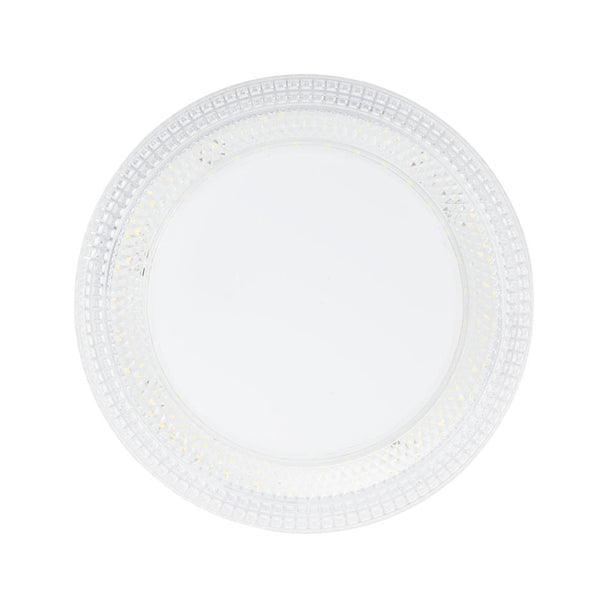 Detaliu design circular alb mat aplică LED HL-A1 Homelight 23W 3150lm 18cm
