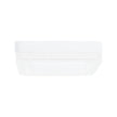 Detaliu design pătrat alb mat aplică LED HL-A2 Homelight 23W 3105lm 18cm
