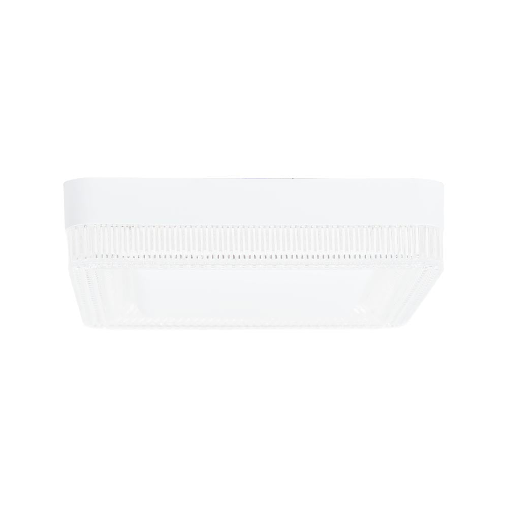Detaliu design pătrat alb mat aplică LED HL-A2 Homelight 23W 3105lm 18cm