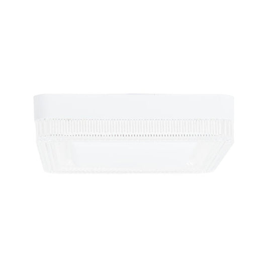 Detaliu design pătrat alb mat aplică LED HL-A2 Homelight 23W 3105lm 18cm