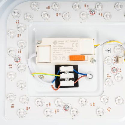 Plafoniera LED HL-A5 38W aprinsă - 3230 lumeni distribuție uniformă living dormitor