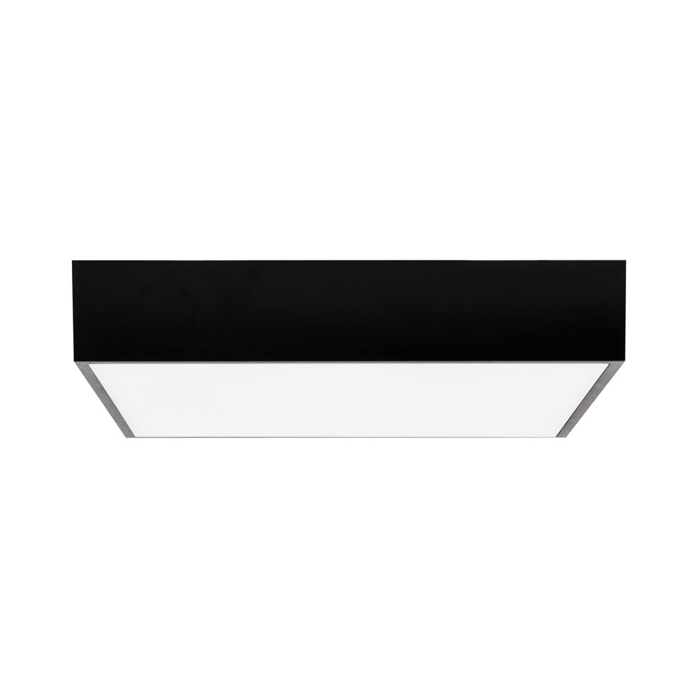 Plafoniera LED Ruut 24W aprinsă - distribuție uniformă lumină baie bucătărie terasă