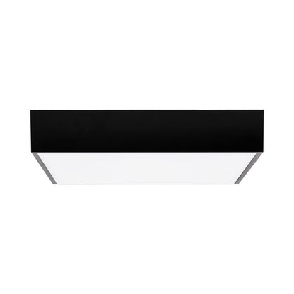 Plafoniera LED Ruut 24W aprinsă - distribuție uniformă lumină baie bucătărie terasă