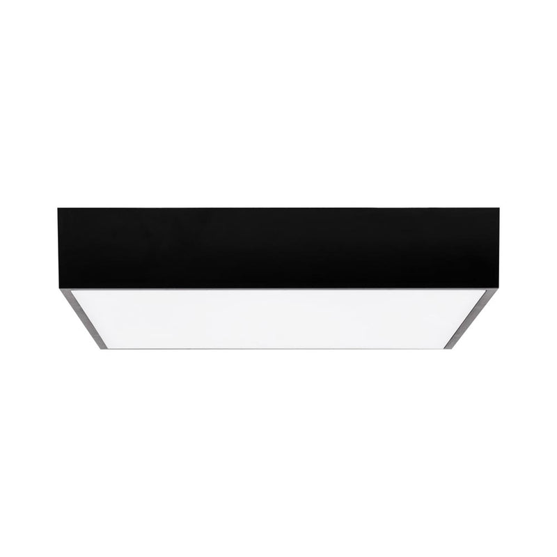Plafoniera LED Ruut 24W aprinsă - distribuție uniformă lumină baie bucătărie terasă
