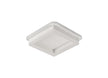 Detaliu carcasă albă plafoniera LED Zora Erste 3CCT 4000lm 40W