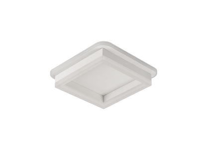 Detaliu carcasă albă plafoniera LED Zora Erste 3CCT 4000lm 40W