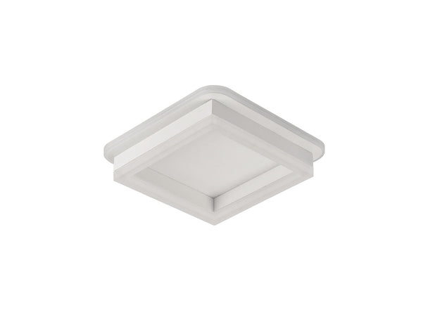 Detaliu carcasă albă plafoniera LED Zora Erste 3CCT 4000lm 40W