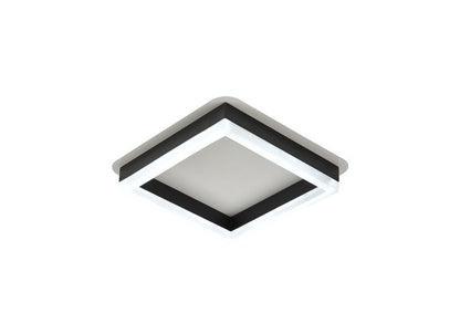 Plafoniera LED Elya 35W aprinsă living dormitor - lumină uniformă 2975 lumeni 3CCT