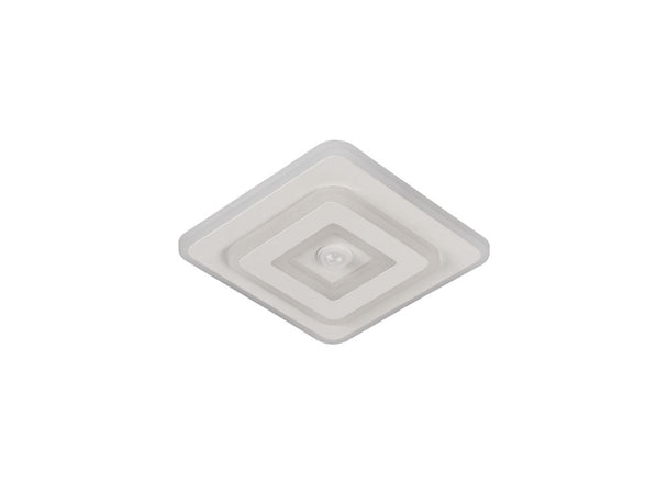 Plafoniera LED Deco 18W aprinsă hol debara - activare automată senzor 1950 lumeni 3CCT