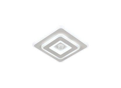 Plafoniera LED Deco 18W alb cu senzor mișcare Erste - iluminat automat hol modern