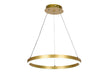 Corp iluminat pendul Round LED 30W Erste 400mm diametru auriu - inaltime reglabila 830mm

