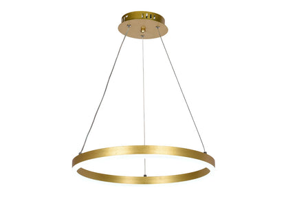 Corp iluminat pendul Round LED 30W Erste 400mm diametru auriu - inaltime reglabila 830mm
