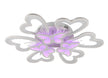 Detaliu montaj plafoniera Butterfly LED Erste pe tavan - instalare simplă