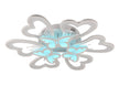 Profil lateral plafoniera LED Butterfly 100W alb Erste - design compact dimabil