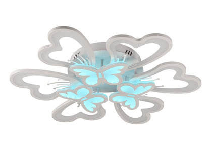 Profil lateral plafoniera LED Butterfly 100W alb Erste - design compact dimabil