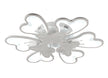 Plafoniera LED Butterfly 100W alb dimabilă Erste - iluminat tavan living modern