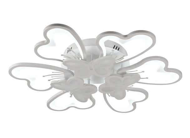 Plafoniera LED Butterfly 100W alb dimabilă Erste - iluminat tavan living modern