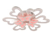 Finisaj alb mat premium plafoniera LED Butterfly 100W 3CCT Erste