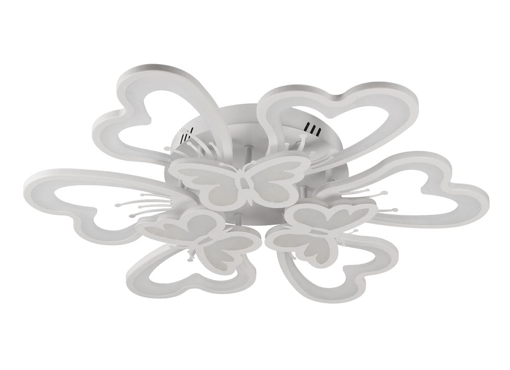 Plafoniera LED Butterfly 100W montată tavan living spațios - 8500 lumeni Erste