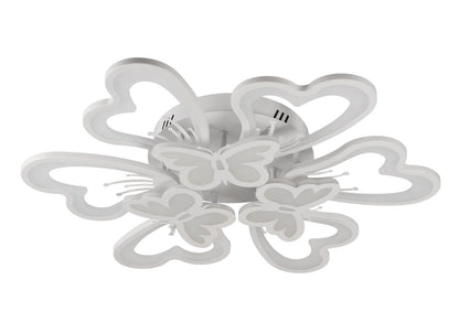 Plafoniera LED Butterfly 100W montată tavan living spațios - 8500 lumeni Erste