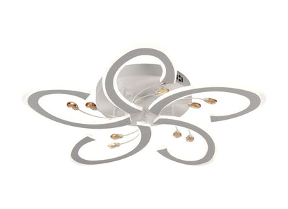 Plafoniera LED Tasha 100W aprinsă - 10800 lumeni distribuție uniformă living open space