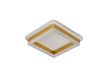 Plafoniera Zino Erste 40W - lumina calda 3CCT aprinsa in living dormitor modern