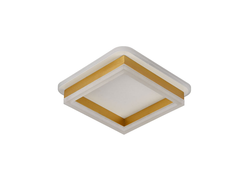 Plafoniera Zino Erste 40W - lumina calda 3CCT aprinsa in living dormitor modern