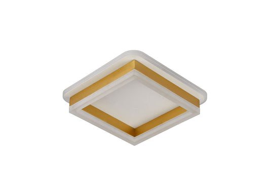 Plafoniera Zino Erste 40W - lumina calda 3CCT aprinsa in living dormitor modern