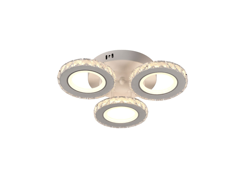 Plafoniera Myra LED 55W alba Erste - vedere frontala design minimalist modern